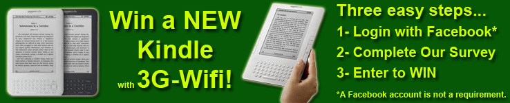 Enter Our Kindle Promotion! Enter Our Kindle Promotion!